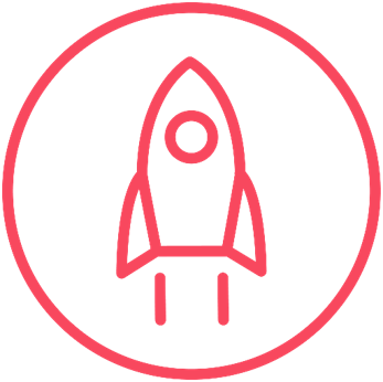 Rocket icon representing enabling Cloud Sovereignty